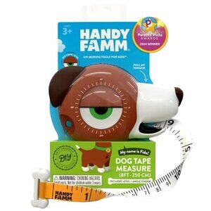 8ft Interactive Dog Tape Measure for Kids with Level‎ & Angle Educational Toys,